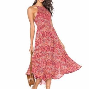 Free people seasons in sun maxi dress